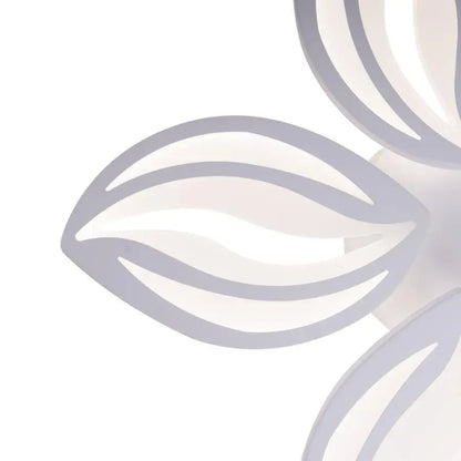 LED CHANDIER s dálkovým ovládáním orchideje, 65W, 5 okvětních lístků, studené/horké/neutrální světlo, nestabilní, bílé