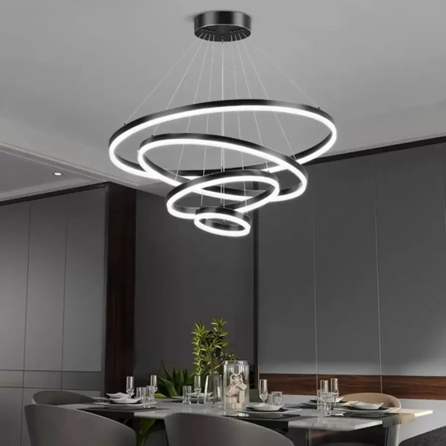 LED LULUS s dálkovým ovládáním Azariah 112W Dimable Black