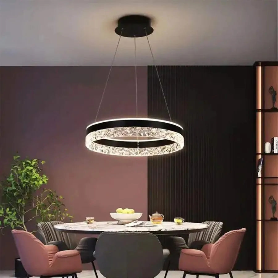 LED chtíč s dálkovým ovládáním 124W černá