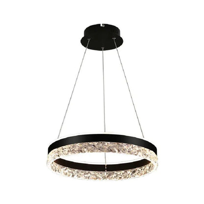 LED chtíč s dálkovým ovládáním 124W černá