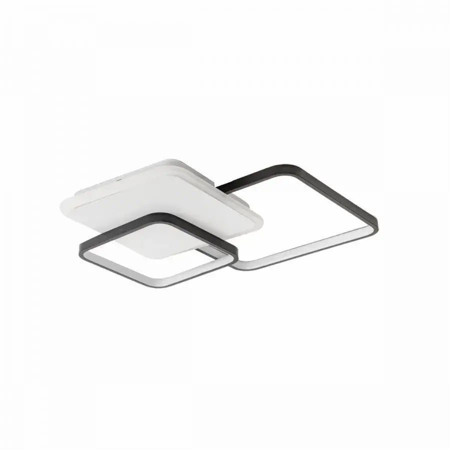 LED CHANDIER s dálkovým ovládáním Carolina, 122W, Dimable, Black