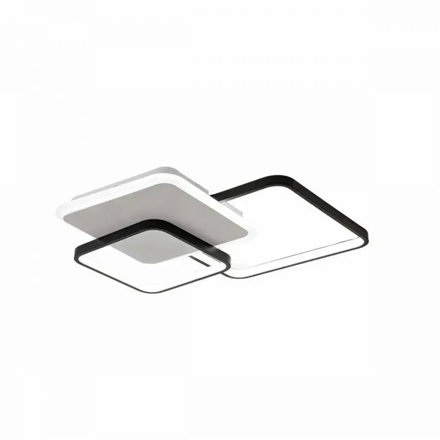 LED CHANDIER s dálkovým ovládáním Carolina, 122W, Dimable, Black