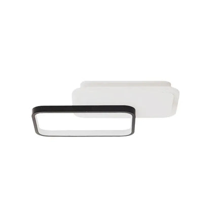 LED LED LED CAROLINA LED s realcopen 50W Superponované čtverce studené/horké/neutrální černé a bílé bílé