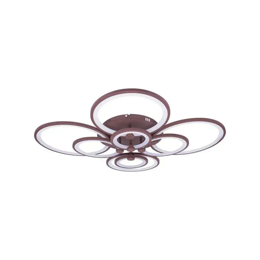 LED LED 200 W Betty Brown - 8 kruhů, nepoznatelné, chladné/horké/neutrální světlo