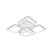 LED CHANDIER s FELY, 80 W, Dimable, White Remoal