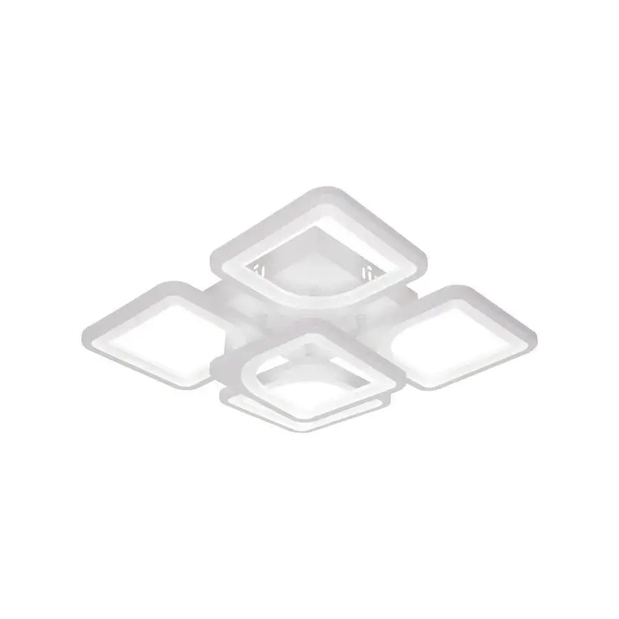 LED CHANDIER s FELY, 80 W, Dimable, White Remoal