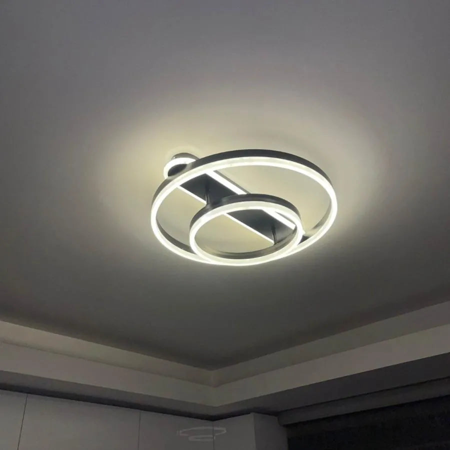 LED LULUS s Melecomandou červen 144W Dimabila Black