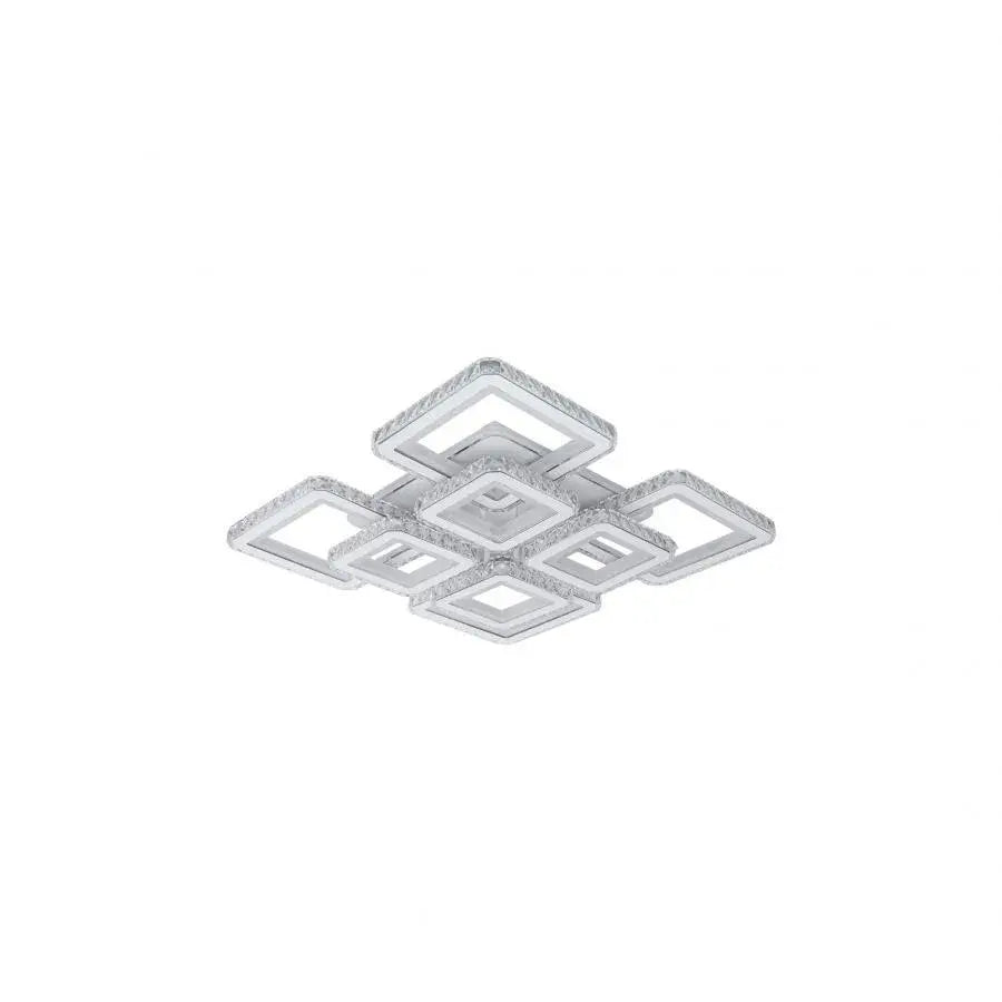 LED CHANDIER s Leila Remote Control, 362W, White, Daisy, RGB