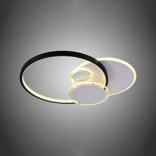 LED LULUS s Odina 96W Dimable Black Dimable Remote