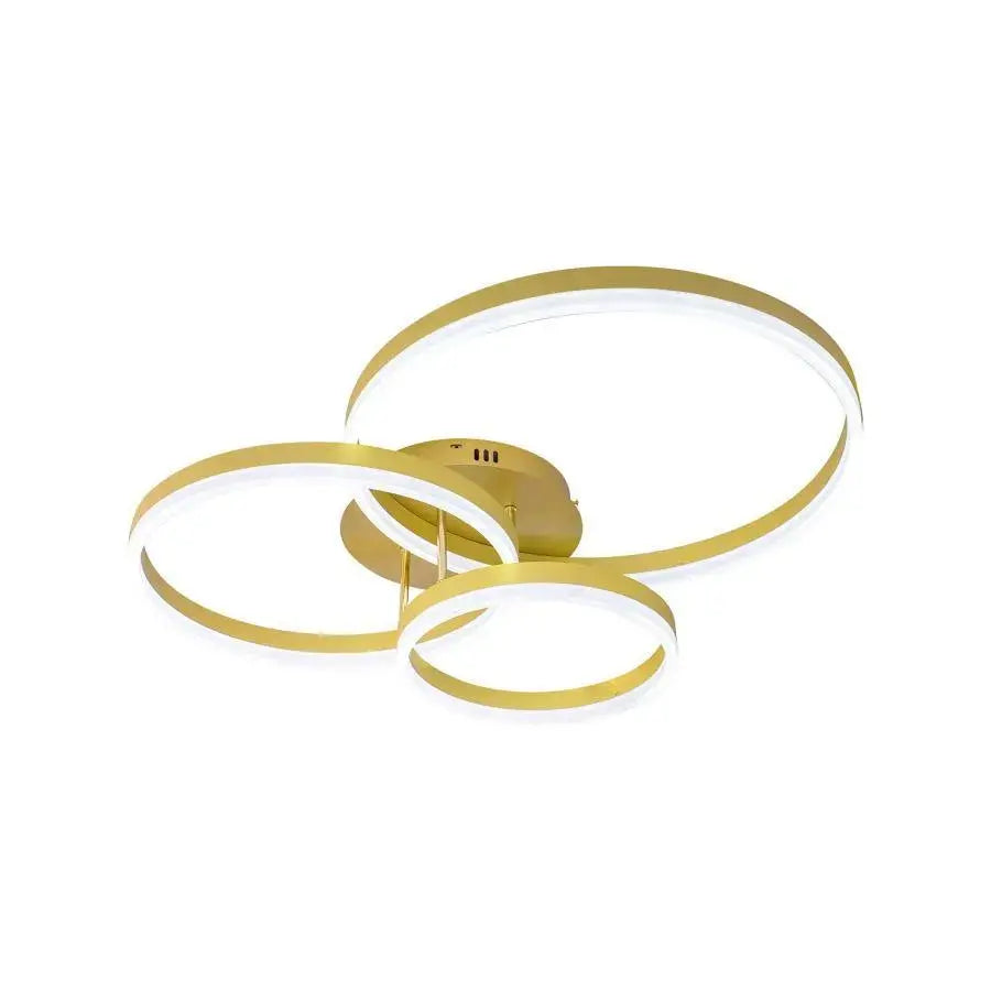 LED chtíč s dálkovým ovládáním Orion, 200 W, Dimable, Gold, Acryl