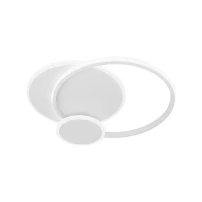 LED CHANDIER se Silvian dálkovým ovládáním se 3 kruhy 58W Cold/Hot/White Neutral White