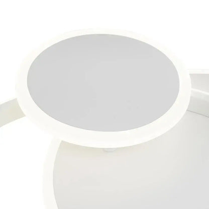 LED CHANDIER se Silvian dálkovým ovládáním se 3 kruhy 58W Cold/Hot/White Neutral White