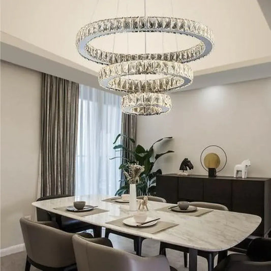 Lulus LED Crystal s dálkovým ovládáním 36W Silver