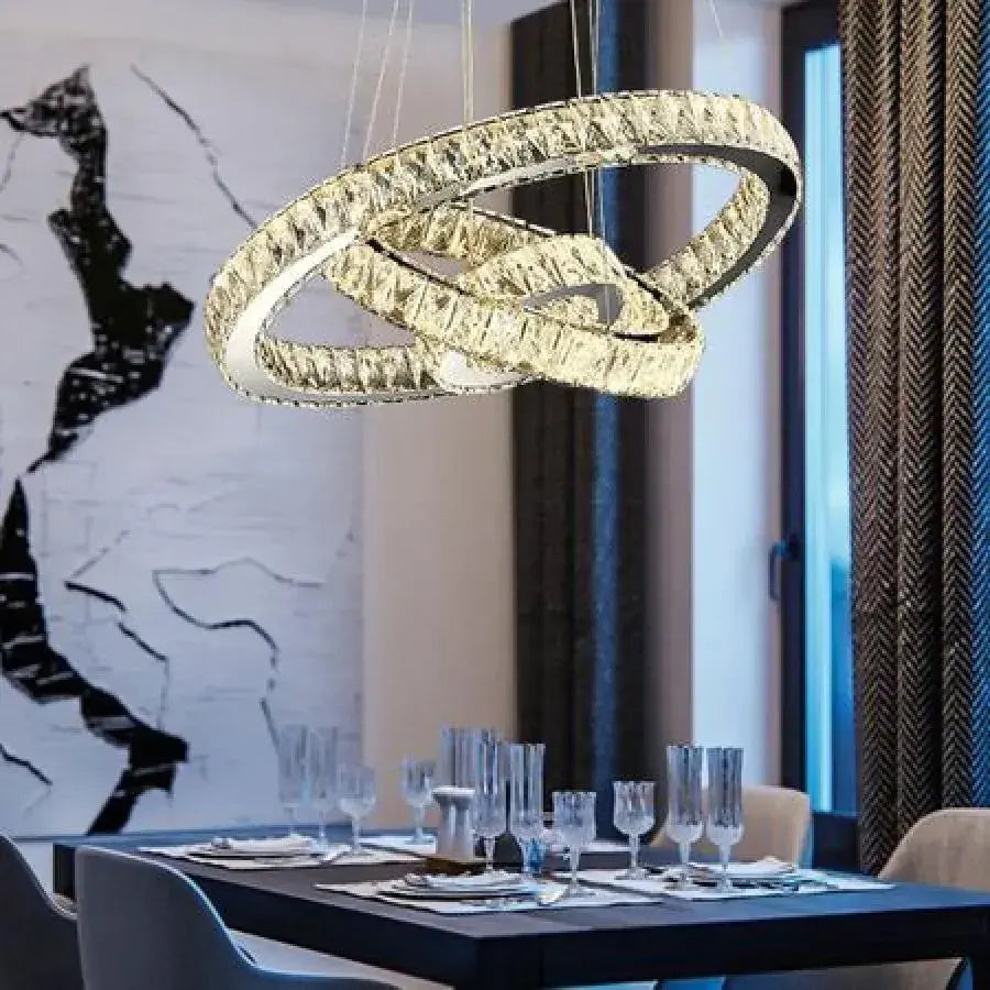 Lulus LED Crystal s dálkovým ovládáním 36W Silver