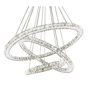 Lulus LED Crystal s dálkovým ovládáním 36W Silver