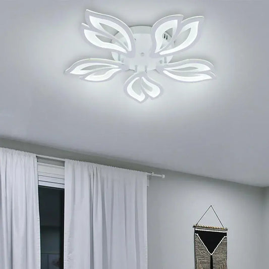 LED chtíč s dálkovým ovládáním Lily 5 prvků studené/horké/neutrální 66W bílá bílá