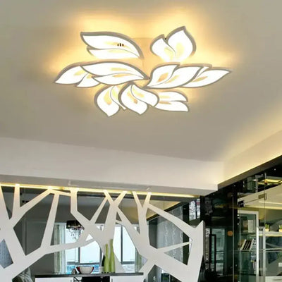 LED chtíč s dálkovým ovládáním Lily 9 prvky studené/teplé/neutra 117W bílá dimable