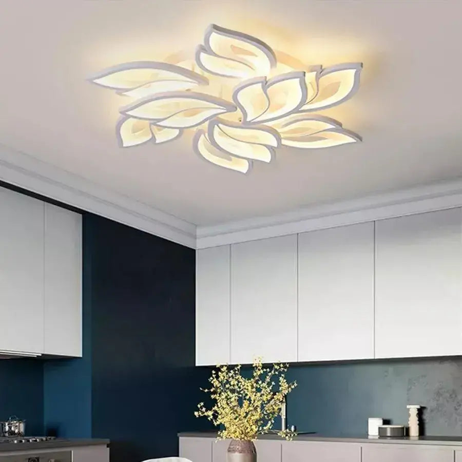 LED chtíč s dálkovým ovládáním Lily 9 prvky studené/teplé/neutra 117W bílá dimable