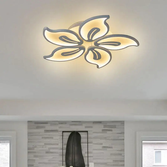 LED LULUS s Melecomandou Jasmine 73W 5 Okvětní lístky studené/teplé/teplé neutrální bílé