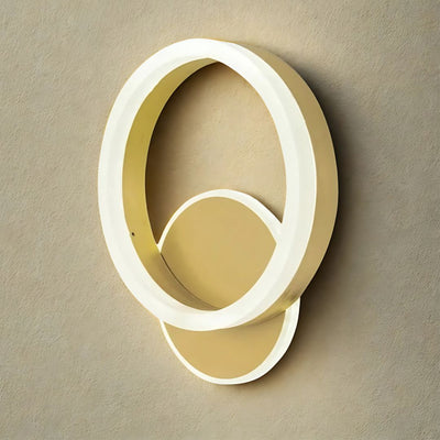 Dario LED nástěnné svítidlo, 33W, studené/teplé/neutrální světlo, zlaté