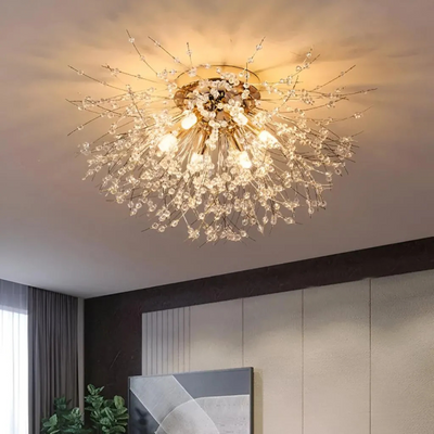 Crystal Chanderier Rondo Vivace, 6x G9, 49 cm, zlato