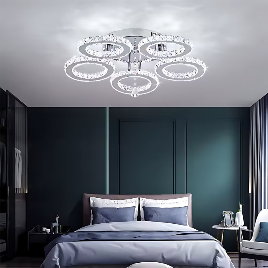 LED chtíč s dálkovým ovládáním a Crystal Anubis 61W