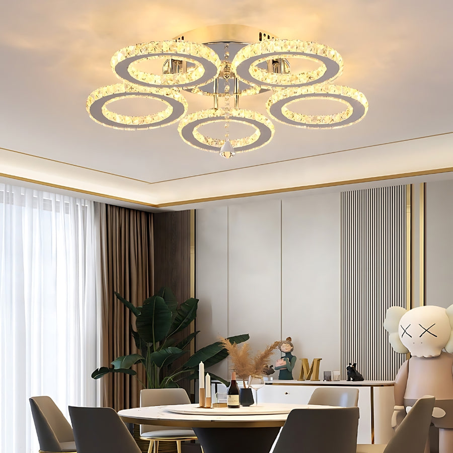 LED chtíč s dálkovým ovládáním a Crystal Anubis 61W