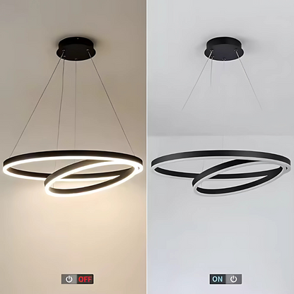 LED LED LED AMELIA 4000K 31W 49,9 cm černá