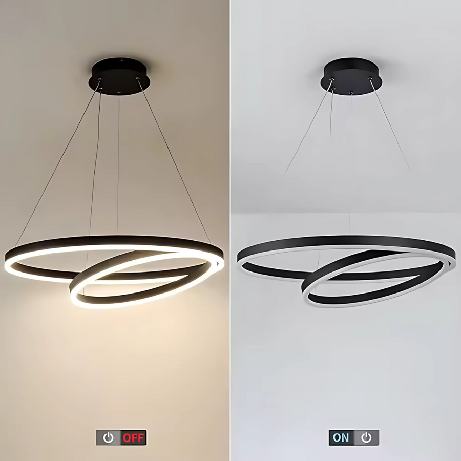 LED LED LED AMELIA 4000K 31W 49,9 cm černá