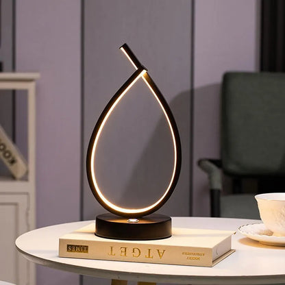 LED LED Genesis Lamp, 10W, Cold/Hot/Neutrální světlo, kov a akrylové, černé