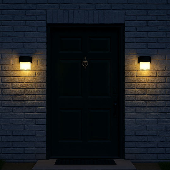 MIRA venkovní nástěnné LED svítidlo, 1 světelný zdroj, teplé světlo, černá venkovní nástěnná svítidla Výchozí název Alessandro Design