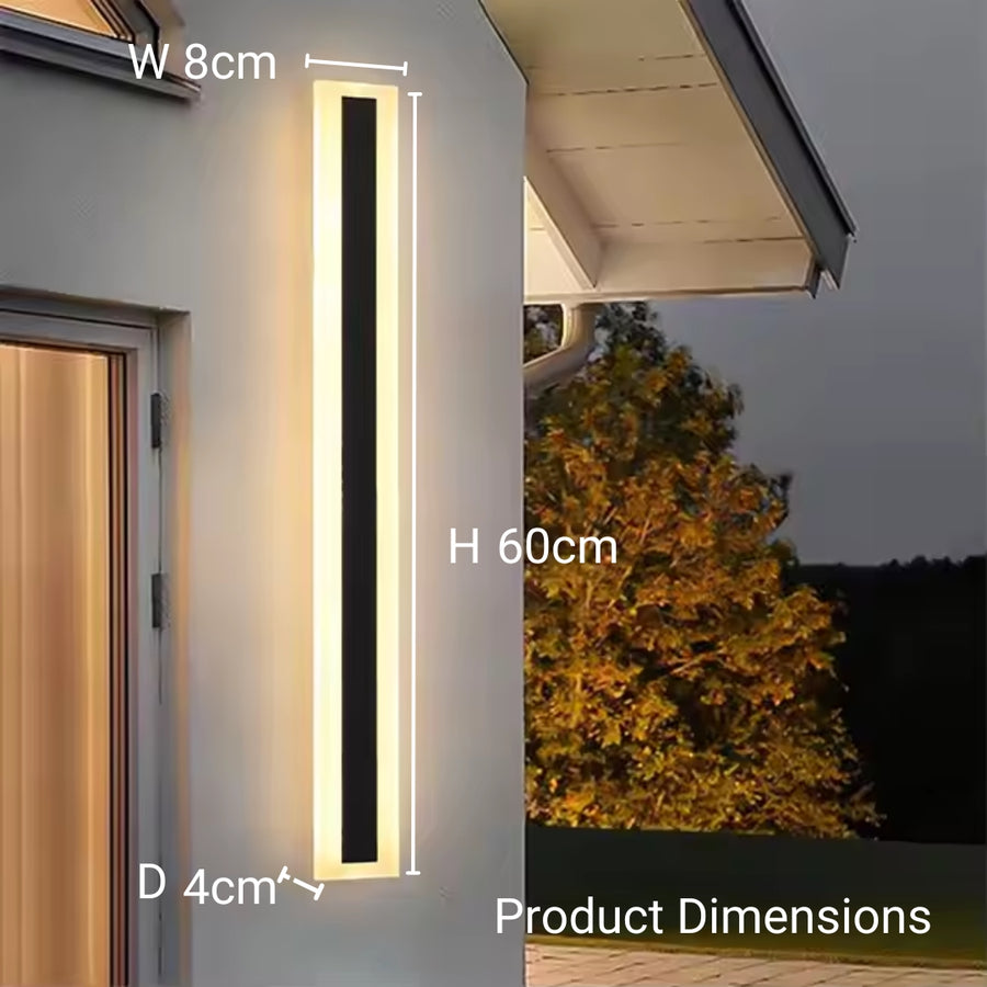 Použijte exteriér LED Marcus 24w Black White