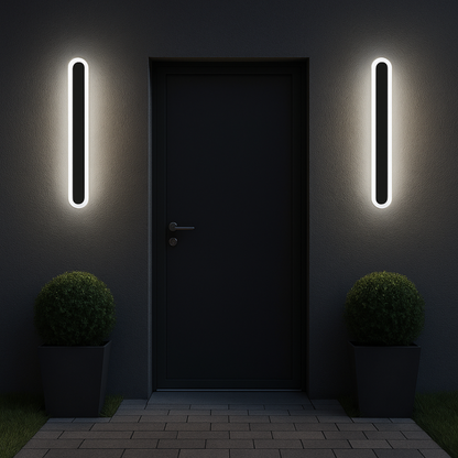 Naneste exteriér LED vír, černou