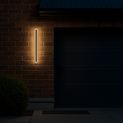 Použijte LED vnější měsíc, bílý