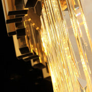 BALMORAL Magno křišťálový lustr, 9x E14, průměr 60 cm, zlatý, nastavitelná výška