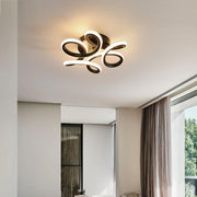 LED LED Vertex Helix, 44W, vlnité, chladné/horké/neutrální světlo, černá