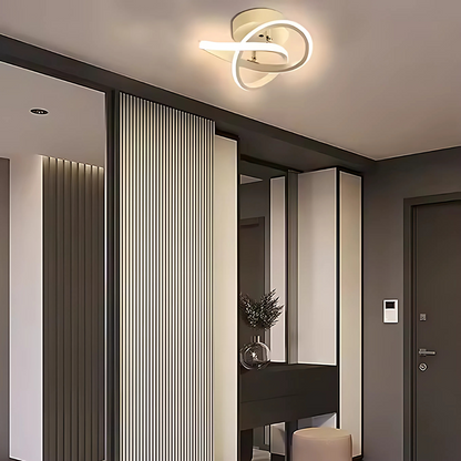 LED LED Vertex Infinitum, 42W, 2 kruhy, studené/horké/neutrální světlo, bílá