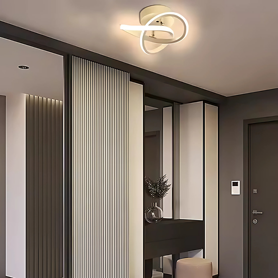 LED LED Vertex Infinitum, 42W, 2 kruhy, studené/horké/neutrální světlo, bílá