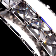 LED LED LED LED hranol ANTEA, dálkové ovládání, 40 W, Crystal and Metal, nestabilní, nastavitelná výška, chlad/horké/neutrální světlo