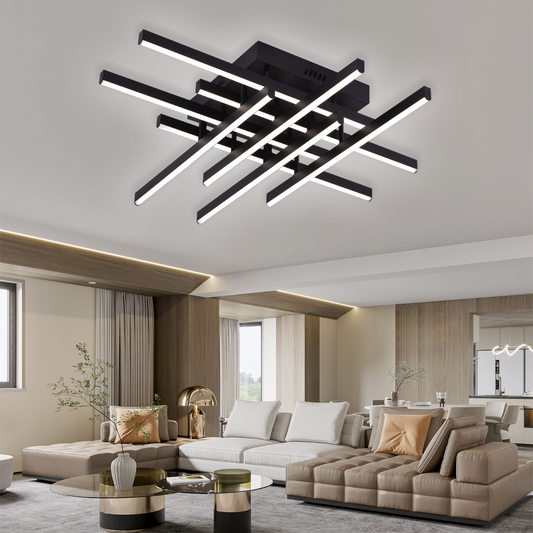 LED LULUS s Marchesi Remote 160W Dimable Black White