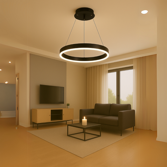 LED LED Casiana s dálkovým ovládáním, 50 W, černá, mytí