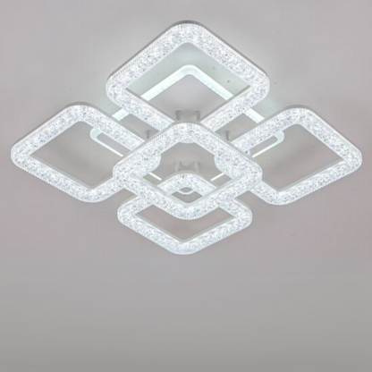 Astrid LED lustr s dálkovým ovládáním, 114W, stmívatelný, bílý