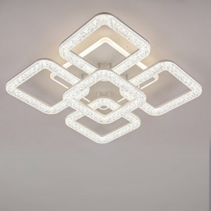 Astrid LED lustr s dálkovým ovládáním, 114W, stmívatelný, bílý