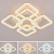 Astrid LED lustr s dálkovým ovládáním, 114W, stmívatelný, bílý