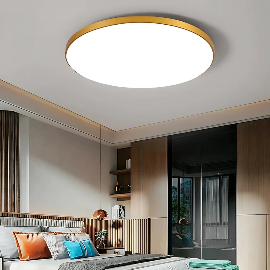 LED solis 37cm 32w stropy Neutrální zlato