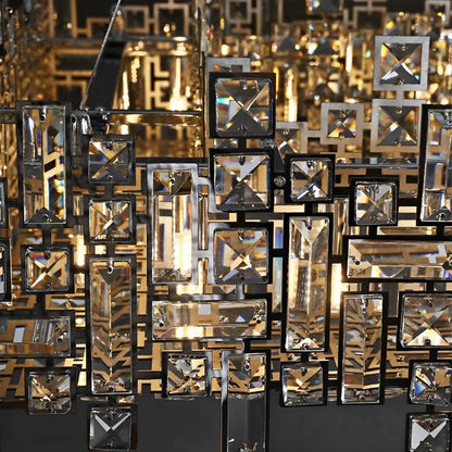 Křišťálový lustr RZ-2/780x280GD, 10xE14, 78X28cm, Nastavitelná výška, Lesklé zlato, Nastavitelná výška, Elegantní design