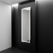 Zrcadlový LED obdélníkový 45x140cm Giulia Sensor Radar Marcello Desical Clock Defrock System