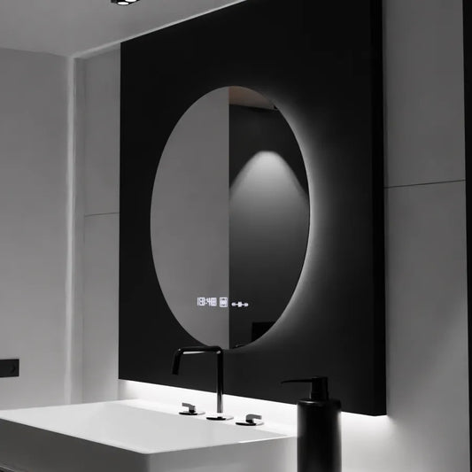 Mirror LED 80 cm serenitu pohybové pohyb Marcellow System rozmrazování hodin a dimable teploměru
