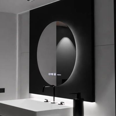 Mirror LED 80 cm serenitu pohybové pohyb Marcellow System rozmrazování hodin a dimable teploměru