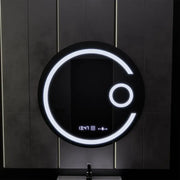 Mirror LED ROUND 60CM Visio Motionglow Marcello System Dezoring Clock & Teplometer Dimable Cosmetics